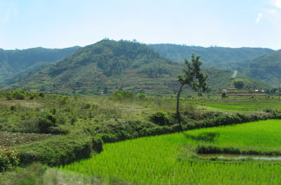 Landschaft stlich von Tana